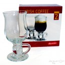 Набор бокалов для кофе Pasabahce "Irish Coffee (Ирландский кофе)" 270 мл (стеклянные, в картоне 2 шт.)