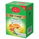 Чай зеленый Tea Tang аромат. "ЦИТРУС" (крупнолистовой, 100 г, картон)
