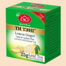 Чай зеленый Tea Tang аромат. "Лимон с имбирем" (крупнолистовой, 25 г, картон)