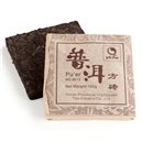 Чай прессованный Пуэр Шу "8013", фабрика Хуннань Ти Компани (черный, 100 г, плитка, сбор 2008 г)