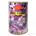 Чай черный Tea Tang "8 МАРТА" (крупнолистовой, 125 г, банка "сиреневые цветы")
