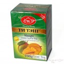 Чай зеленый Tea Tang аромат. "МАНГО" (крупнолистовой, 100 г)